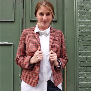 J.Crew Jackets & Coats - J.Crew wool plaid blazer J.Crew Jackets & Coats - J.Crew wool plaid blazer